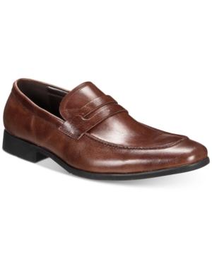 Kenneth Cole Reaction Men's Elekt Moc-toe Penny Loafers Men's Shoes