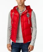Buffalo David Bitton Mens Solid Compact Vest, A Macy's Exclusive Style