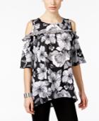 Ny Collection Ruffled Off-the-shoulder Top