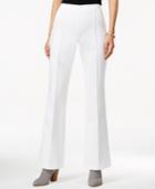 Bar Iii Seam-detail Flared Pants, Only At Macy's