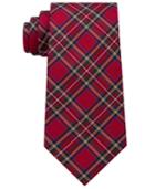 Tommy Hilfiger Men's Tartan Silk Tie