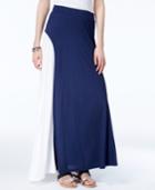 Inc International Concepts Colorblocked Maxi Skirt, Created For Macy's