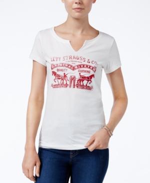 Levi's Split-neck Graphic T-shirt