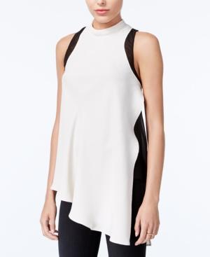 Rachel Rachel Roy Asymmetrical Colorblocked Top