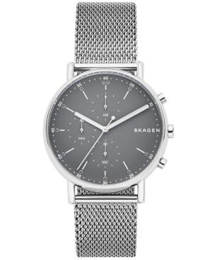 Skagen Men's Chronograph Signatur Stainless Steel Mesh Bracelet Watch 40mm