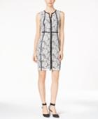 Calvin Klein Floral-print Lace Dress