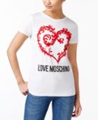 Love Moschino Cotton Graphic T-shirt