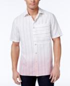 Sean John Men's Dip-dye Pinstripe Shirt, Only At Macy's
