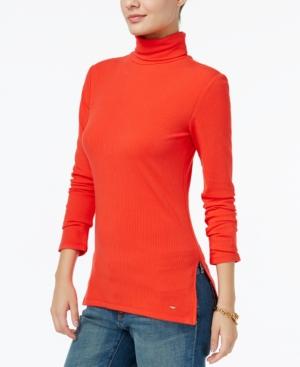 Tommy Hilfiger Gigi Long-sleeve Turtleneck, Only At Macy's