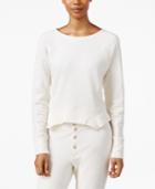Rachel Rachel Roy Long-sleeve Lace-up-back Sweatshirt