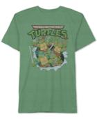 Jem Men's Teenage Mutant Ninja Turtles Break Through Graphic-print T-shirt