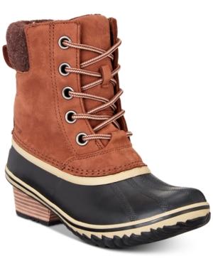 Sorel Women's Slimpack Lace Ii Waterproof Boots Women's Shoes