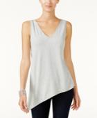 Inc International Concepts Asymmetrical Tank Top, Created For Macy's