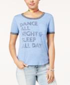 Hybrid Juniors' Dance Graphic T-shirt