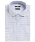 Boss Men's Regular/classic-fit Plaid Cotton Dress Shirt