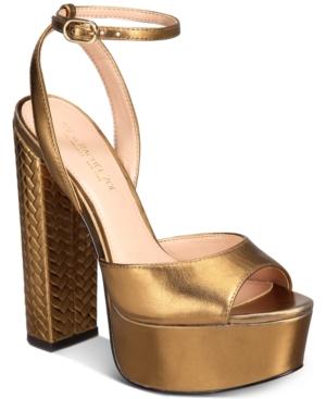 Zoe By Rachel Zoe Claire Platform Dress Sandals Women's Shoes