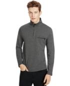 Kenneth Cole Reaction Tech Half-zip Mock-neck Sweatshirt