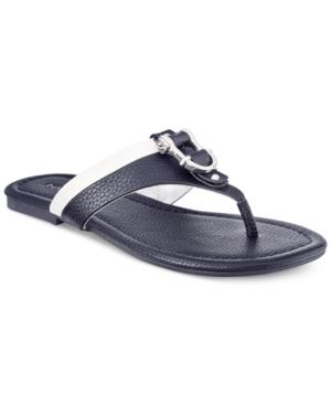 Nautica Wherry T-strap Thong Sandals Women's Shoes