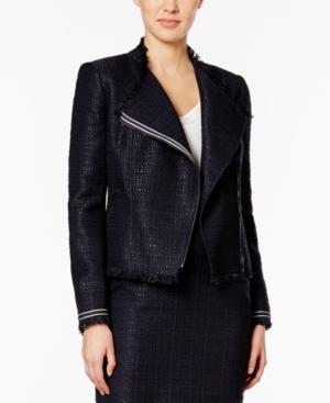 Tommy Hilfiger Asymmetrical Fringe Jacket