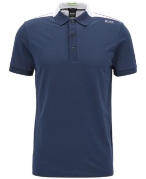 Boss Men's Slim-fit Moisture Manager Polo