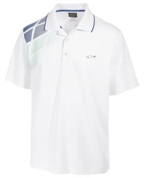 Greg Norman For Tasso Elba Men's Fade Out Performance Shoulder-print Polo, Created For Macy's