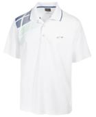 Greg Norman For Tasso Elba Men's Fade Out Performance Shoulder-print Polo, Created For Macy's