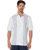 Cubavera Engineered-stripe Dobby Shirt