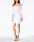 Guess Kelli Off-the-shoulder Bodycon Dress