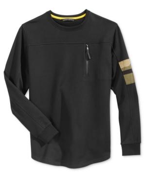 Sean John Men's Long-sleeve Zip-pocket Sweatshirt