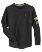 Sean John Men's Long-sleeve Zip-pocket Sweatshirt