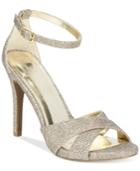 Material Girl Sara Two-piece Dress Sandals, Only At Macy's Women's Shoes