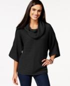 Style & Co. Dolman-sleeve Cowl-neck Sweater, Only At Macy's