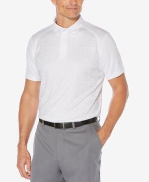 Pga Tour Men's Ventilated Performance Polo