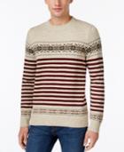 Tommy Hilfiger Men's Dominick Donegal Fair Isle Sweater