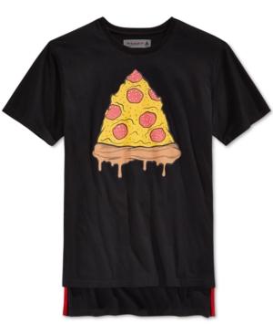 Black Pyramid Men's Pizza Graphic-print T-shirt