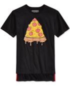 Black Pyramid Men's Pizza Graphic-print T-shirt