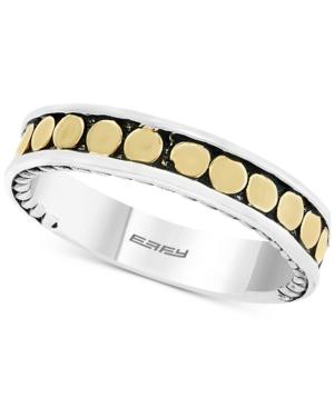 Effy Two-tone Band In Sterling Silver & 18k Gold-plated Sterling Silver