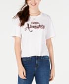 Carbon Copy Cotton Girl Almighty Graphic-print T-shirt