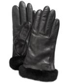 Ugg Carry Forward Classic Leather Touchscreen Gloves