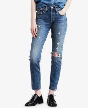 Levi's 501 Ripped Skinny Jeans