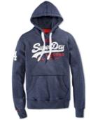 Superdry Men's Vintage Logo Duo Graphic-print Hoodie