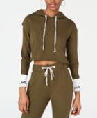 Waisted Forest Cropped Hoodie