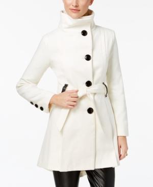 Madden Girl Juniors' Drama Skirted Coat, Created For Macy's