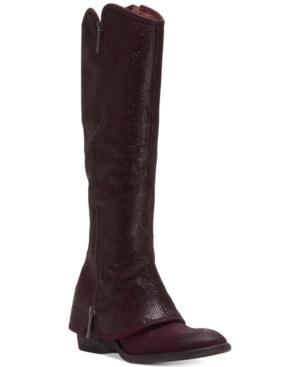 Donald J Pliner Devi Zipper Tall Boots Women's Shoes