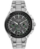 Citizen Men's Eco-drive Satellite Wave Gray Titanium Bracelet Watch 48mm Cc1084-63e