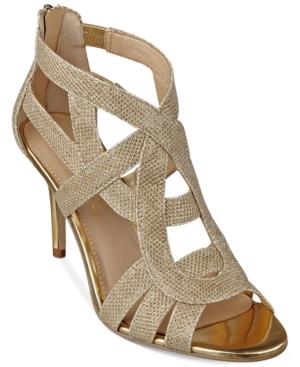 Marc Fisher Nala Mid Heel Evening Sandals Women's Shoes