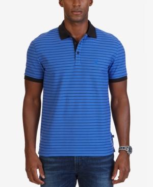 Nautica Men's Performance Stripe Polo