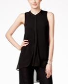 Alfani Layered Flyaway Top, Only At Macy's