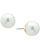 Ivanka Trump Gold-tone Imitation Pearl Stud Earrings