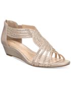 Charter Club Ginifur Wedge Sandals, Created For Macy's Women's Shoes